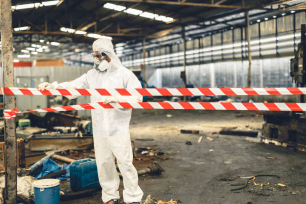 Professional Biohazard technician working in San Andreas, CA